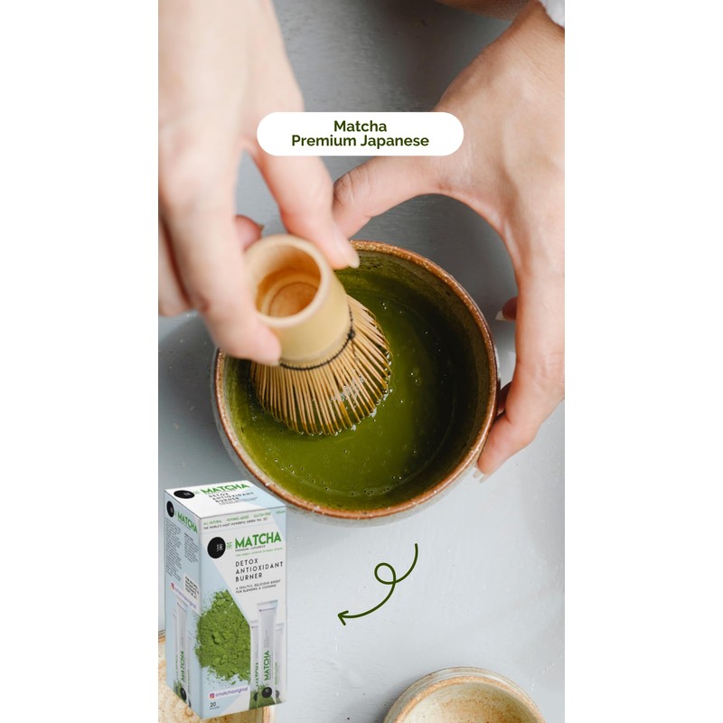Matcha Premium Japanese - Matcha Powder 20 sachets Single Serving