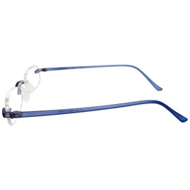 Calabria Reading Glasses - 714 Flexie in Cobalt +6.00