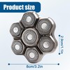 7D Magnetic Razor Head for Universal Head Shaver Men's Waterproof