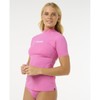 RIP CURL Womens Classic Surf Short Sleeve Surf Swim Rash