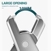 YUDANSI Black Large Mouth Nail Clippers with Nail File -
