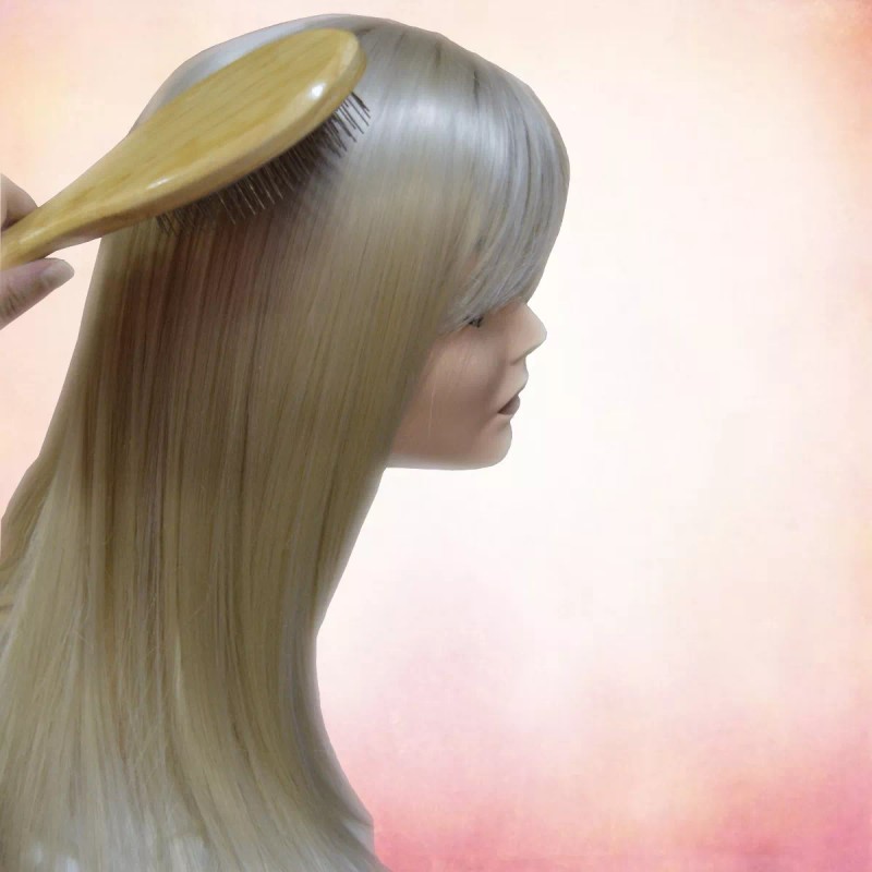 Cepillo Madera Para Extensiones De Cabello Grande 12pzs