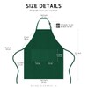 Syntus 2 Aprons, dunkelgrün