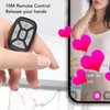 Bluetooth Remote Control Page Turner, Phone Camera Video Recording Remote