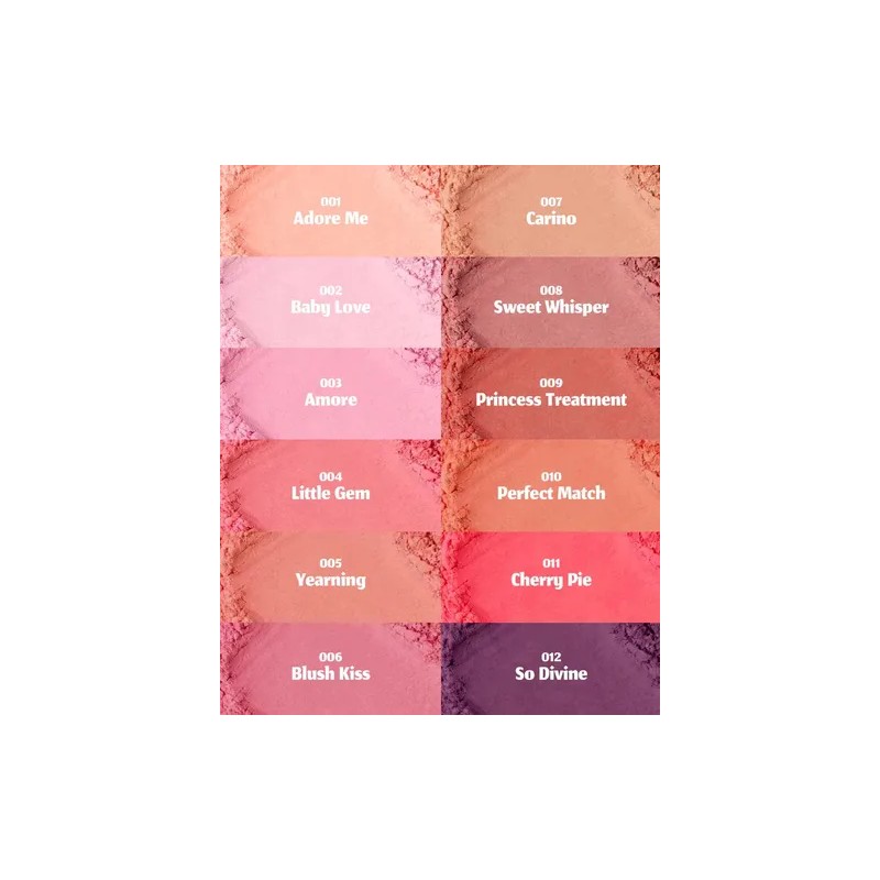 Love Blur Blush Rubor En Crema Mate Moira