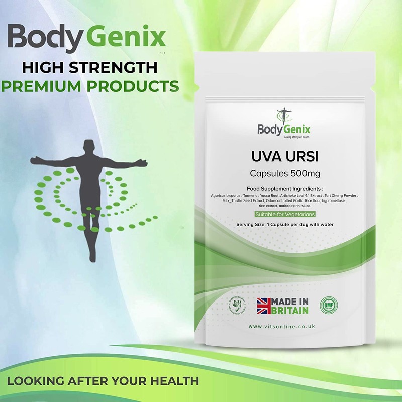 Bodygenix UVA Ursi | with Anti-inflammatory Properties | Supplement |