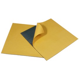 TORRAMI Adhesive Solid Neoprene Rubber Sheet Strips 1/16 (.062) inch Thick X 10 inch Wide X 10 inch, for DIY Weather Stripping,Gasket,Seal,Warehouse,Pads,Crafts,Flooring,Supports (2 Pack)