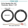 ACROPIX 6.5" Car Speaker Adapter Spacer Ring with Wire Combination