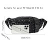 Women Sparkly Sequin Fanny Packs Glitter Waist Bag with Adjustable