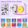 Kids Camera Instant Print,1080P Digital Camera for Kids with 32GB