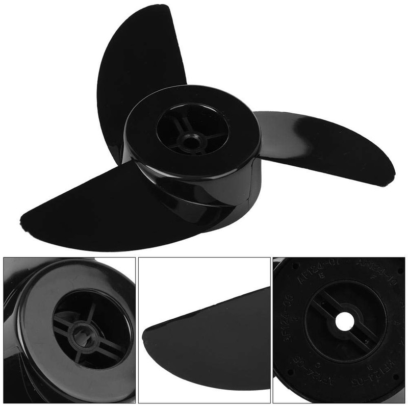Alomejor Boots Propeller 1 Set 3 Blades Motor Boat Propeller