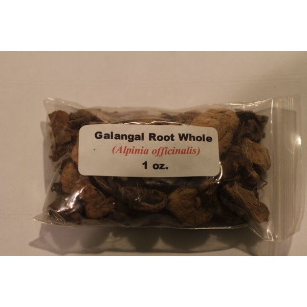 Galangal 1 oz. Galangal Root Whole Root Sliced (Alpina officinalis)