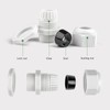 Cokritsm 50PCS Adjustable Cable Glands, Waterproof Cable Gland PG7 PG9