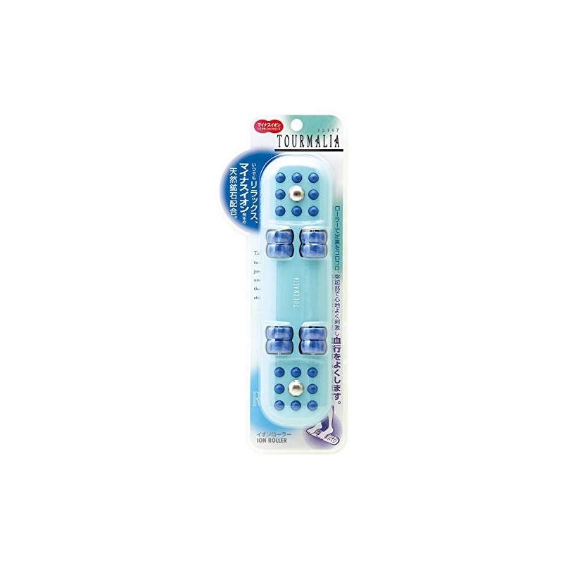 Mantensha T318 Tormalia Magnetic Foot Care, Ion Roller, Natural Ore,