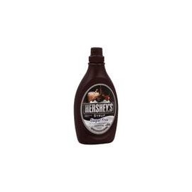 Hershey's Sugar Free Chocolate Syrup Bottle, 17.5oz 12-Pack