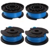 Udewo 4 PCS String Trimmer Replacement Spool Line, 0.065" Replacement