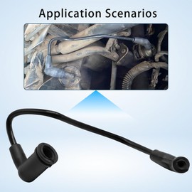 Shtuomoland Fuel Pressure Regulator Vacuum Line Tube Fits for GMC Sierra Chevy Tahoe Silverado Suburban Colorado Avalanche Yukon 4.8 5.3 6.0 1999-2005 Replaces 17113556