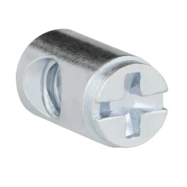 Everbilt 1/4 in.-20 Zinc Plated Cross Dowel Nut (4-Pack) 608557 8012924