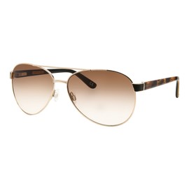 Corinne McCormack Water Mill Womens Sunglasses - Gold/Brown