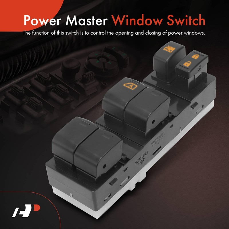 A-Premium Master Power Window Switch Compatible with Nissan Rogue 2010-2013,