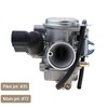 SVKZGFZ Carburetor for Honda (2002-2009) Metropolitan 50 CHF50 Scooter Carb