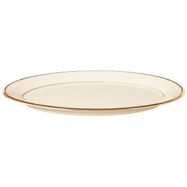 Lenox Eternal 16" Oval Serving Platter, Ivory