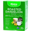 Kintra Foods Roasted Herbal Dandelion Root 32 Filter Bags, 90