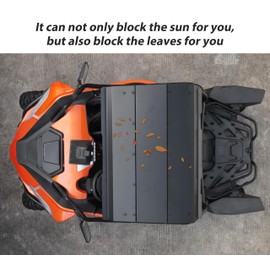 SAUTVS Aluminum Hard Roof Top for CFMOTO ZFORCE 950 HO EX/HO Sport/Sport 2020-2024, Combined Black Powder-Coated Sun Visor Top, Heavy Duty Roof Shading Panel Accessories, No Drilling Needed