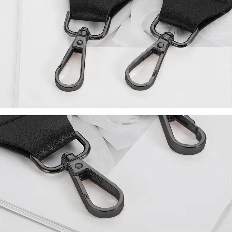 Shoulder Strap for Handbag Laptop Bag – Brown [Metal Colour:
