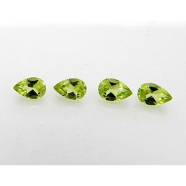 Myhealingworld AAA quality calibrated Pear 4X6MM Brilliant Cut Loose gemstone Crystals Chakra Healing Pair For Making Earrings & Other Jewelry Mix Color Box Pack of 4 stone, BOX 3–Garnet Pear 4X6mm=4