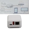 DAUERHAFT Print Server, Support Image Printing USB 2.0 Network Print
