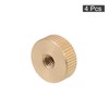 QUARKZMAN Knurled Nuts 4 Pieces M5 x D16 mm x
