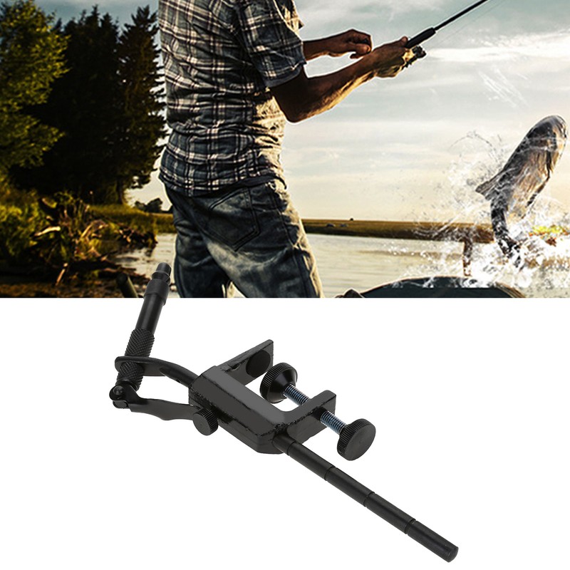 Iron Fishing Fly Lure DIY Tool with Adjustable Clamp Tackle