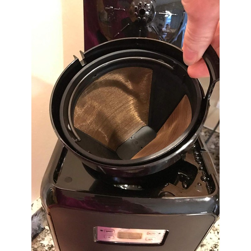 Gold Coffee Filter fits Cuisinart, Mr. Coffee, Ninja, Hamillton BBeach,