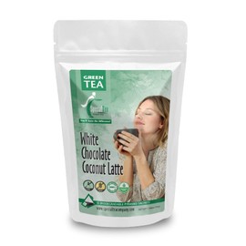 White Chocolate Coconut Latte Green Tea Pyramid 15 Sachets