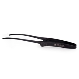 (Tsubamesanjo) Todai x Village Blacksmithsmiths Stainless Steel Roasted Tongs Made in Japan (Long 11.4 inches (290 mm)