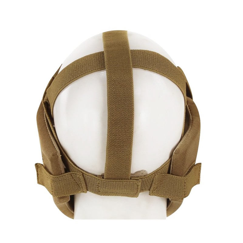 Airsoft Tactical Half Face Mask V5 Conquerors Mask (Ear Protection