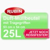 Rubin Scented bin liners, 25 litres (75 pieces), with carrying