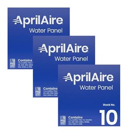 Generic 3 PACK FOR April Aire # 10 Water Panel Humidifier Filter PAD Replacement for April Aire Whole-House Humidifier Models 110, 220, 500, 500A, 500M, 550, 550A, 558, white