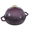 Flavehc Bread Oven Cast Iron Bread Dutch Oven with Cloche