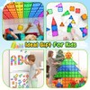 Diamond Magnetic Tiles Kids Toys for Toddlers STEM Magnetic Blocks