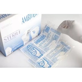 Ambiderm 5 Cajas Guantes Ambiderm Estéril Caja 100 Piezas