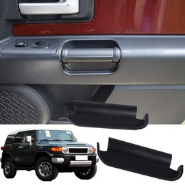 YUECHI For Toyota FJ Cruiser 2007-2021 car center console side outlet storage bag trunk storage box (door handle storage box)