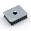 Master Magnetics Ceramic Latch Magnet with Hole Assemblies - Strong