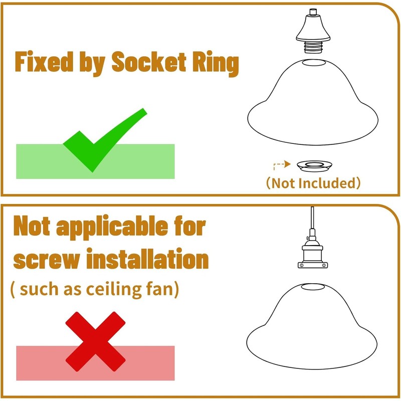 ALUCSET Torchiere Lamp Shade Replacement Lampshade for Floor Lamp Shade