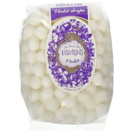 Violet Abbaye De Flavigny Anise Drops All Natural Bulk 8.82 Oz Bag