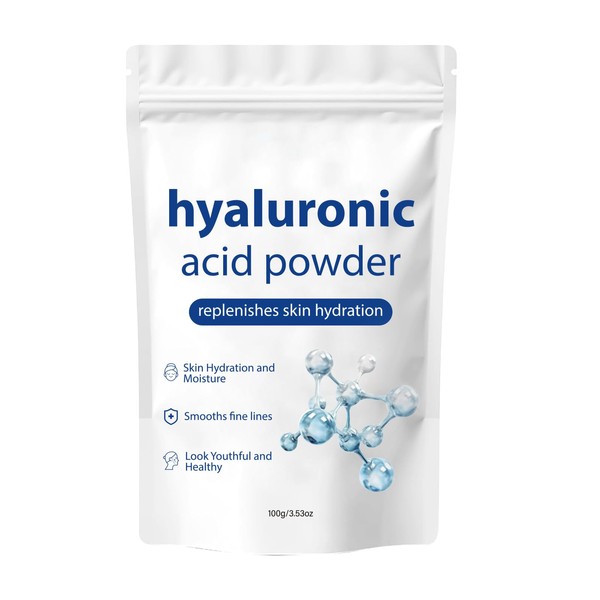 Hyaluronic Acid Powder, Hyaluronic Acid Serum, Anti-Aging Skincare, Water Soluble,
