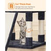 Feandrea 67 Inches Multi-Level Cat Tree for Large Cats, with