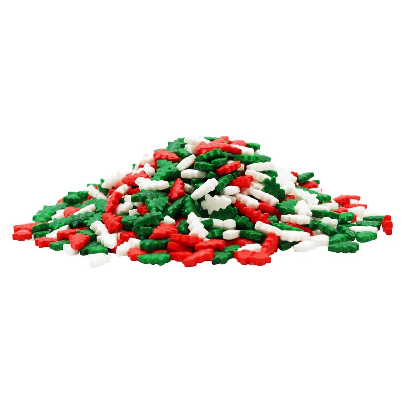 Tiny Christmas Tree Shaped Themed Hard Candies 8 Ounce Bag