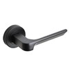 Decoranddecor Mirage Matt Black Internal Door Handles Lever On Rose